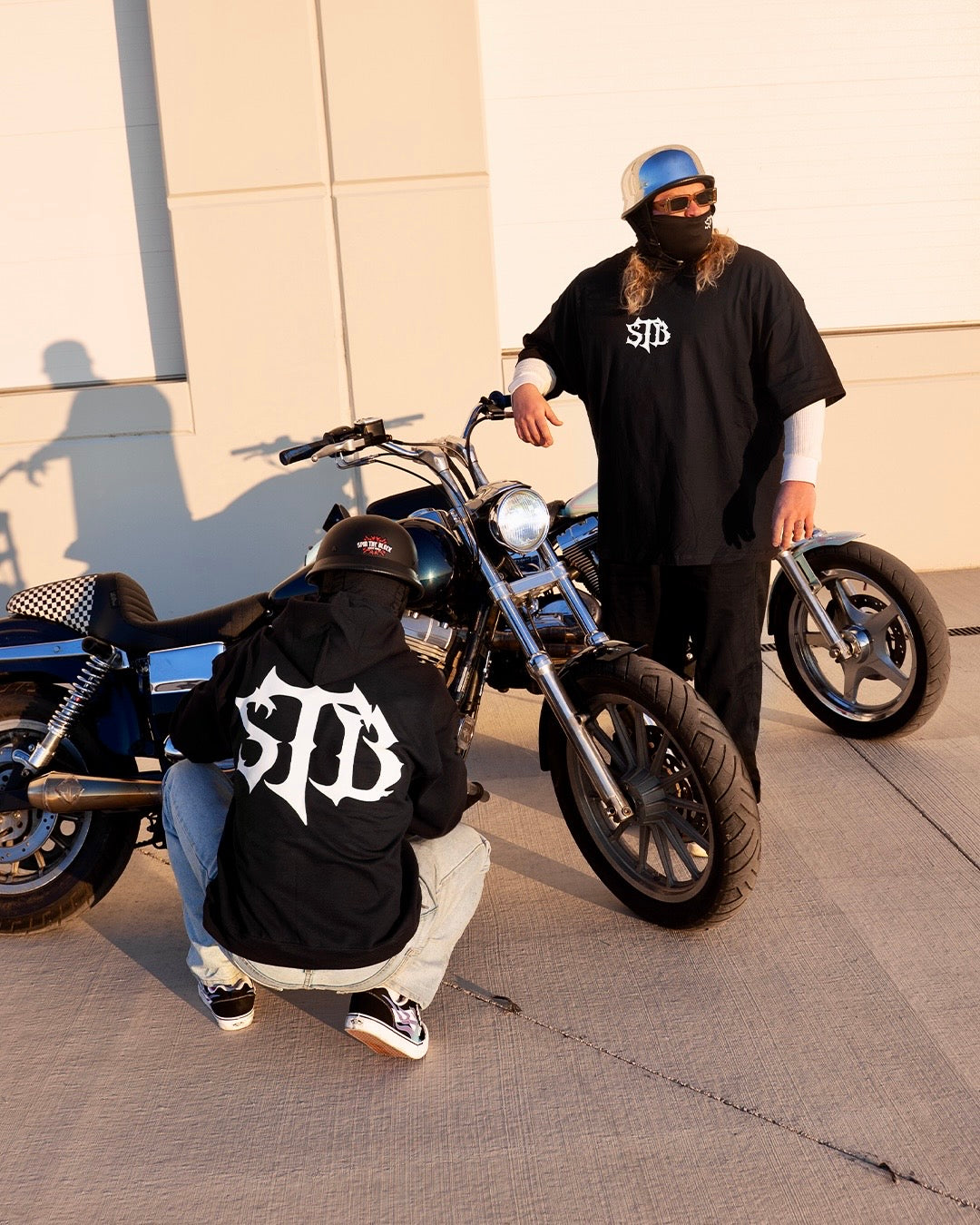 REBIRTH Black/White Tee