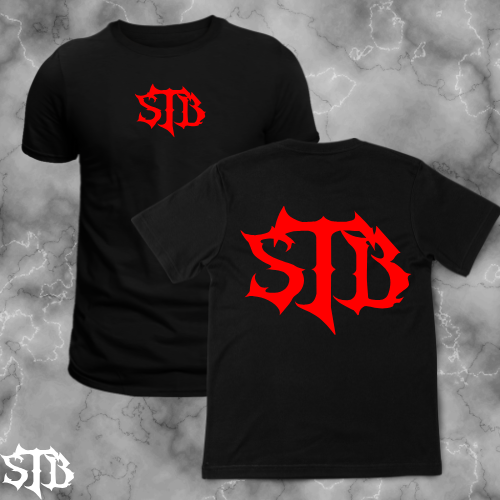 REBIRTH Black/Red Tee