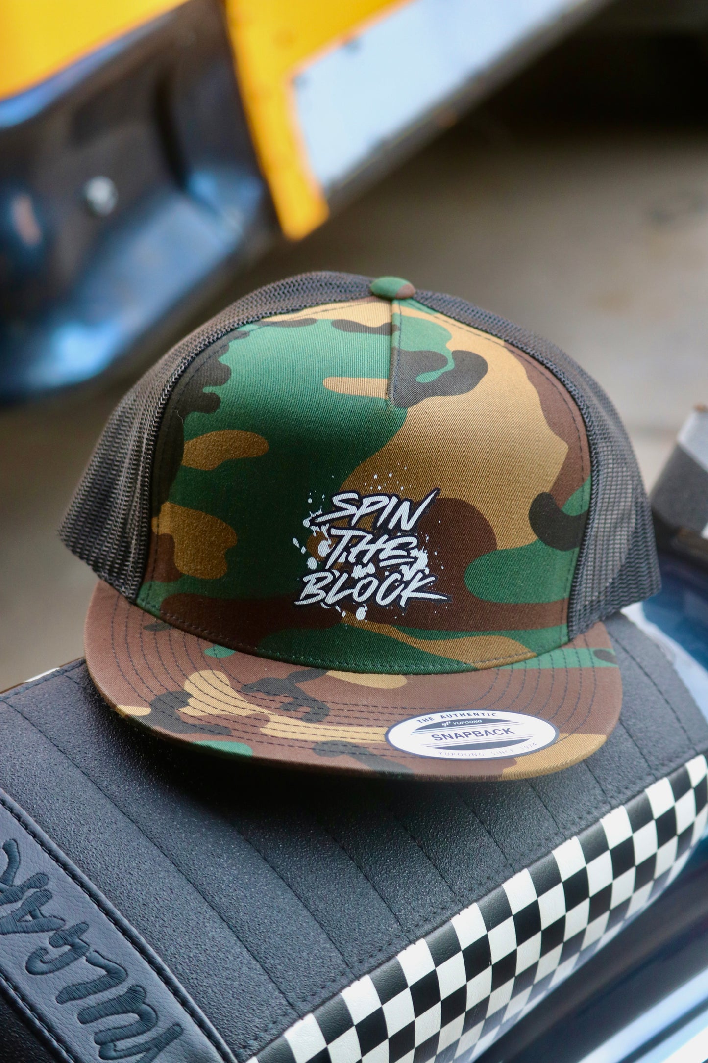 Graffiti Camo Hat