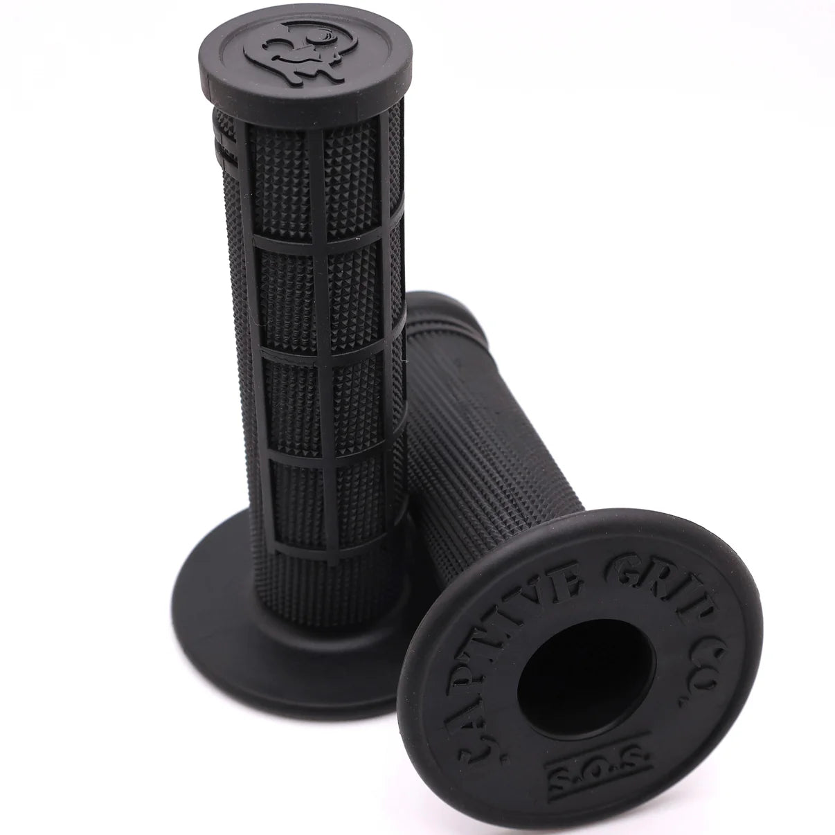 Black Captive S.O.S. Half Waffle Grips