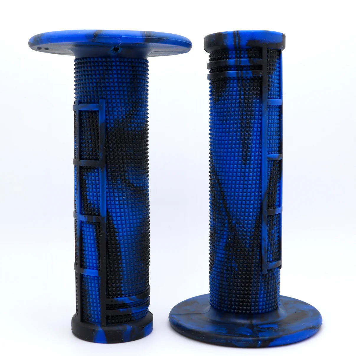 BLUE/BLACK Captive S.O.S. Half Waffle Grips