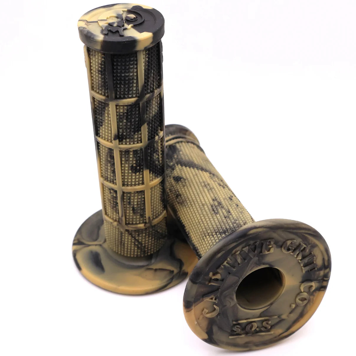 MOCHA/BLACK Captive S.O.S. Half Waffle Grips