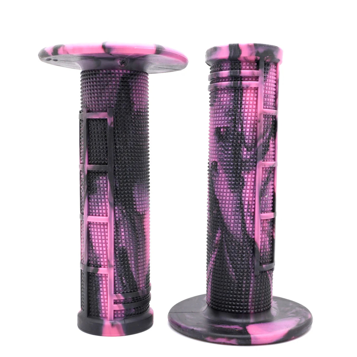 PINK/BLACK Captive S.O.S. Half Waffle Grips