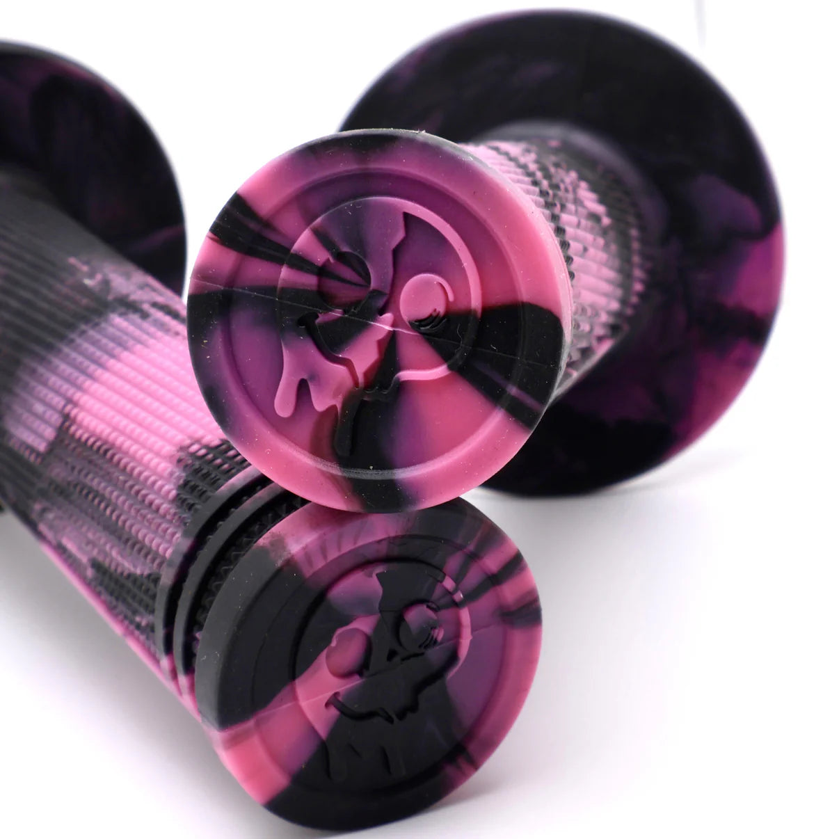 PINK/BLACK Captive S.O.S. Half Waffle Grips