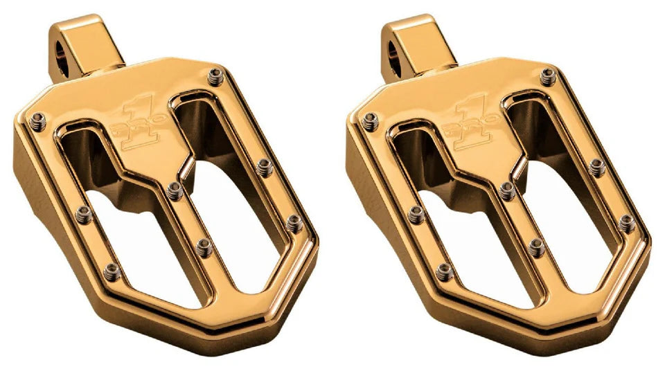 Pro1 Pro Peg Series, Moto V1, Billet Foot Pegs Gold