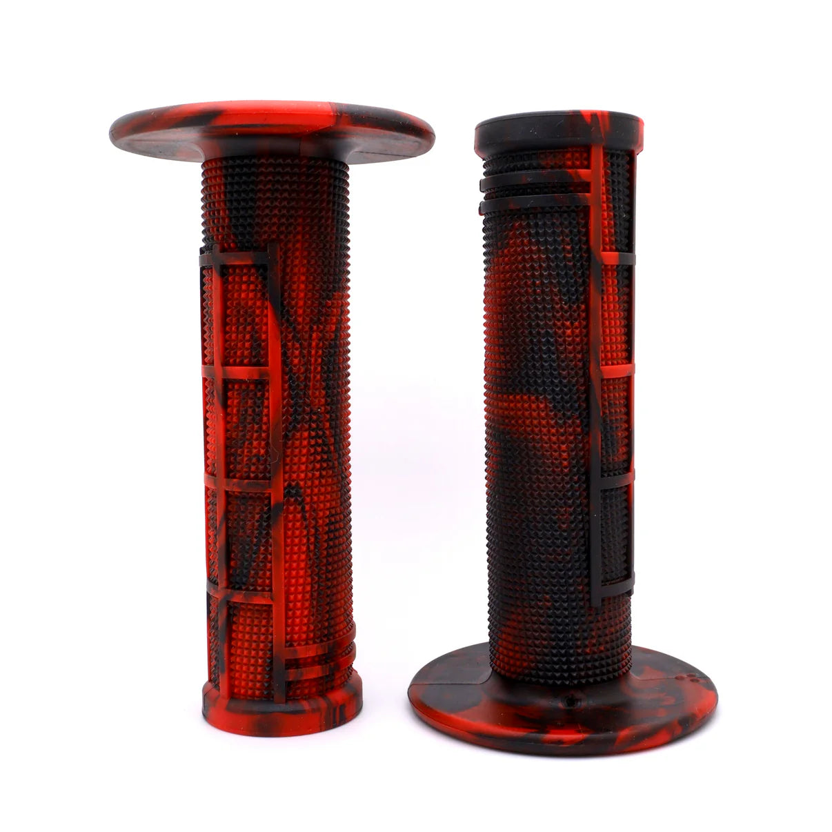 RED/BLACK Captive S.O.S. Half Waffle Grips