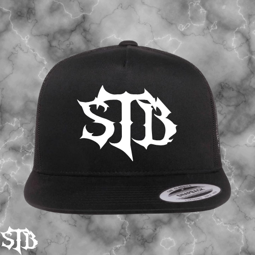 REBIRTH Black/White Snapback