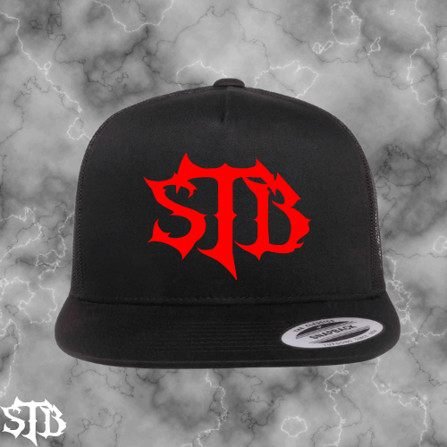 REBIRTH Black/Red Snapback
