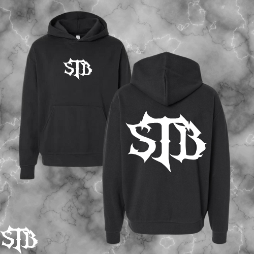 REBIRTH Black/White Hoodie